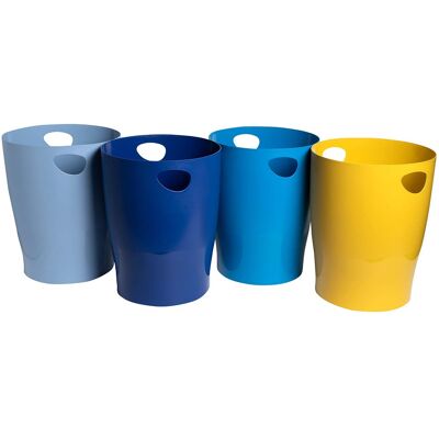 Exacompta Ecobin Papierkörbe - Bunt - 15 Liter Exacompta Ecobin Papierkörbe - Bunt - 15 Liter