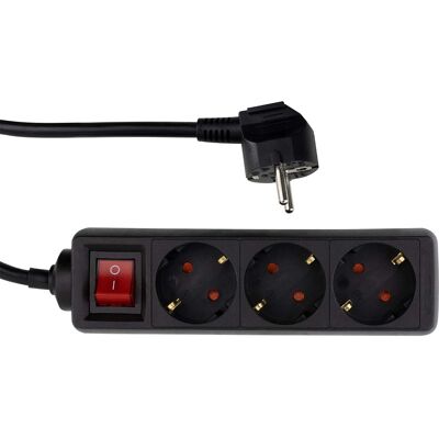 REV Ritter Steckdosenleiste STA schwarz - Power Strip REV Ritter Steckdosenleiste STA schwarz - Power Strip