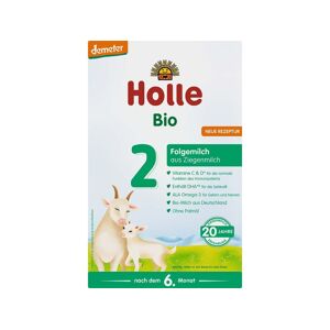 Holle Bio-Folgemilch 2 aus Ziegenmilch, ab 7. Monat, Pulver, demeter-zertifiziert, 400 g