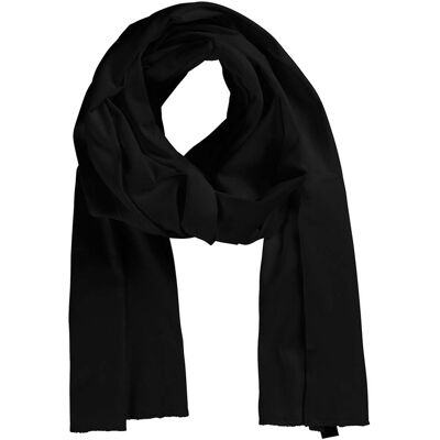 Neutral Schal aus Bio-Baumwolle, black Neutral Schal aus Bio-Baumwolle, black
