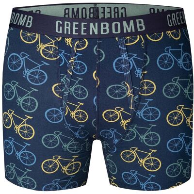GREENBOMB Bio-Herren-Boxershort "Bike Big 4", mix, Gr. M GREENBOMB Bio-Herren-Boxershort "Bike Big 4", mix, Gr. M