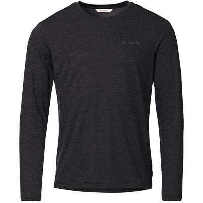 VAUDE Herren-Langarmshirt 'Essential' mit Rundhalsausschnitt, black, Gr. XL VAUDE Herren-Langarmshirt 'Essential' mit Rundhalsausschnitt, black, Gr. XL