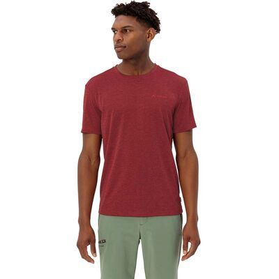VAUDE Herren-T-Shirt 'Essential' mit Rundhalsausschnitt, carmine/mars red, Gr. XL VAUDE Herren-T-Shirt 'Essential' mit Rundhalsausschnitt, carmine/mars red, Gr. XL