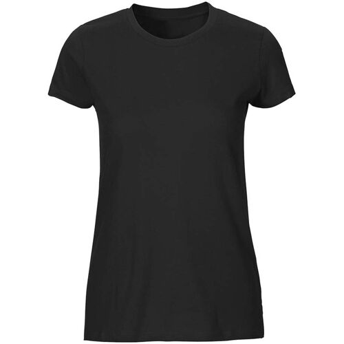 Neutral Bio-Damen-T-Shirt mit Rundhalsausschnitt schwarz, Gr. L