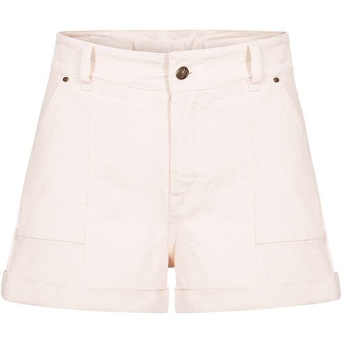 bleed Bio-Damen-Jeansshort "No-Dye" naturweiß, Gr. XL