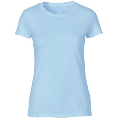 Neutral Bio-Damen-T-Shirt mit Rundhalsausschnitt hellblau, Gr. M Neutral Bio-Damen-T-Shirt mit Rundhalsausschnitt hellblau, Gr. M