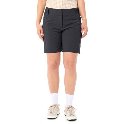VAUDE Damen-Bermuda-Short "Skomer", mit Gürtelschlaufen, phantom black, Gr. 42 VAUDE Damen-Bermuda-Short "Skomer", mit Gürtelschlaufen, phantom black, Gr. 42