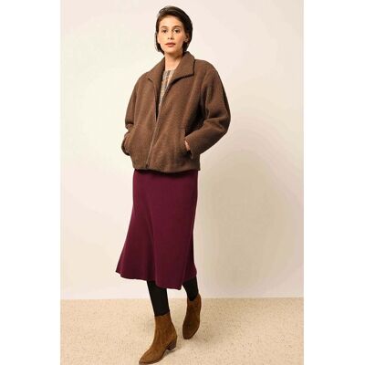 EKYOG Damen-Jacke "CADOURS" aus recyceltem Polyester, camel, Gr. S EKYOG Damen-Jacke "CADOURS" aus recyceltem Polyester, camel, Gr. S