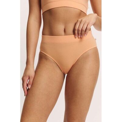 tranquillo Damen-Slip "Pennyy" im klassischen Bikinischnitt aus Tencel, peach, Gr. M tranquillo Damen-Slip "Pennyy" im klassischen Bikinischnitt aus Tencel, peach, Gr. M