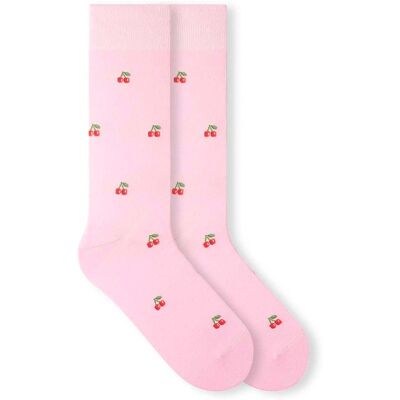 VON JUNGFELD Bio-Socken "Cherry", rose pink, Gr. 36/40 VON JUNGFELD Bio-Socken "Cherry", rose pink, Gr. 36/40
