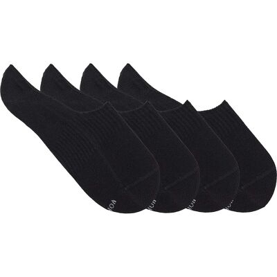 VON JUNGFELD 2er-Pack Bio-Füßlinge, pitch black, Gr. 39/42 VON JUNGFELD 2er-Pack Bio-Füßlinge, pitch black, Gr. 39/42