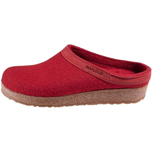 Haflinger Hausschuhe 'Torben' rot, Gr. 43