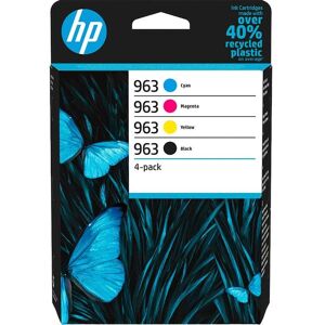 Hewlett Packard HP 4er Set Tintenpatronen 963 schwarz, cyan, magenta, gelb