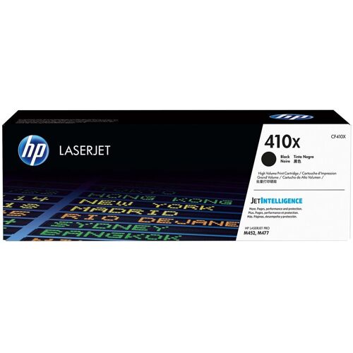 Hewlett Packard hp Druckkassette CF410X, Nr. 410X schwarz