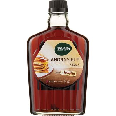 NATURATA Bio-Ahornsirup "Grad C" kräftig, 375 ml NATURATA Bio-Ahornsirup "Grad C" kräftig, 375 ml