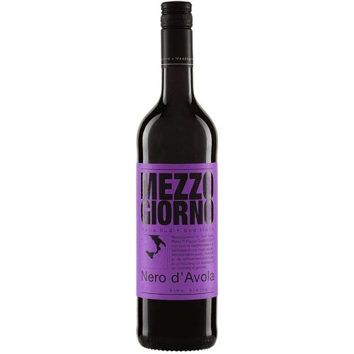 Bio-Rotwein Nero d‘Avola "MEZZOGIORNO" DOC 0,75 l