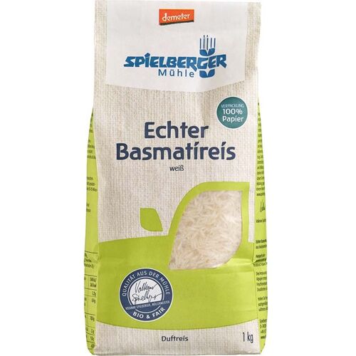 Spielberger Mühle Echter Bio-Basmatireis weiß, 1 kg