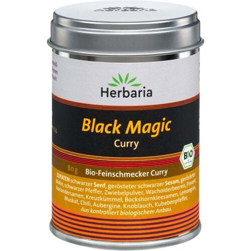 Herbaria Bio-Gewürzmischung "Black Magic Curry", 80 g