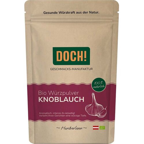 DOCH! Bio-Gewürzpulver Knoblauch, Beutel, 60 g