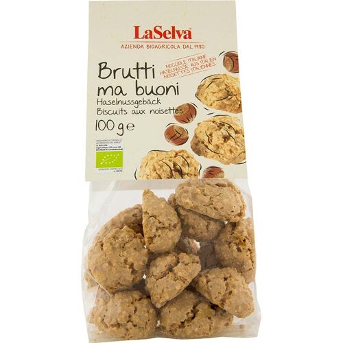LaSelva Bio-Haselnussgebäck "Brutti ma buoni nocciole", 100 g