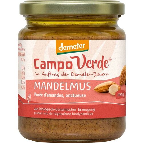 Campo Verde Bio-Mandelmus, cremig, 250 g