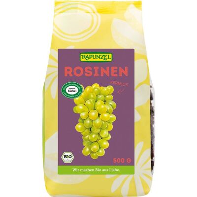 RAPUNZEL Bio-Rosinen, 500 g RAPUNZEL Bio-Rosinen, 500 g