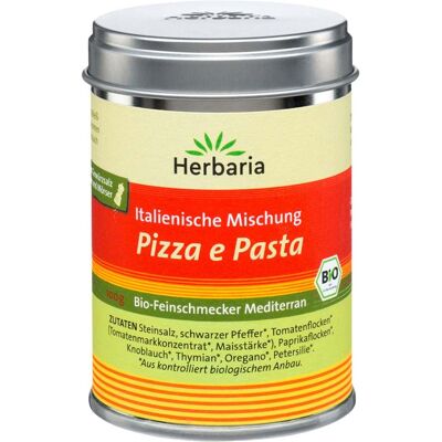 Herbaria Bio-Gewürzmischung "Pizza e Pasta", 100 g Herbaria Bio-Gewürzmischung "Pizza e Pasta", 100 g