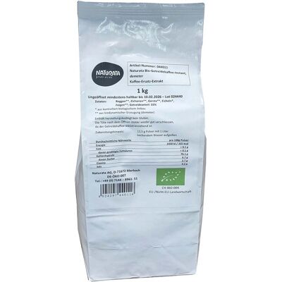 NATURATA Bio-Instant-Getreidekaffee, demeter-zertifiziert, 1 kg NATURATA Bio-Instant-Getreidekaffee, demeter-zertifiziert, 1 kg