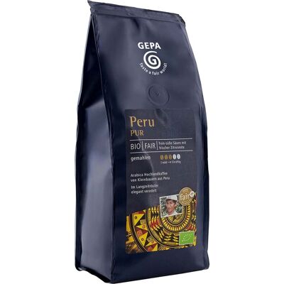 GEPA Bio Kaffee 'Peru pur', gemahlen 250 g GEPA Bio Kaffee 'Peru pur', gemahlen 250 g
