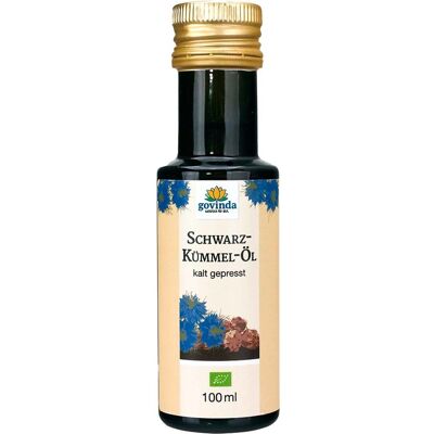 govinda Bio-Schwarzkümmelöl, kaltgepresst, 100 ml govinda Bio-Schwarzkümmelöl, kaltgepresst, 100 ml