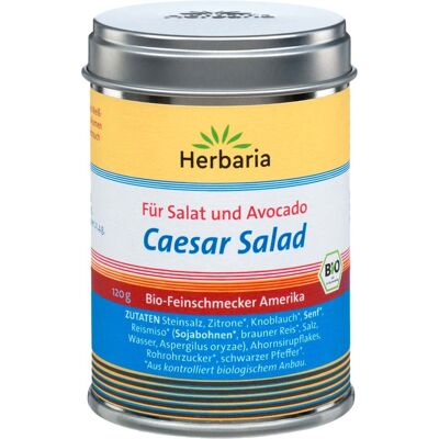 Herbaria Bio-Gewürzmischung "Caesar Salad", 120 g Herbaria Bio-Gewürzmischung "Caesar Salad", 120 g