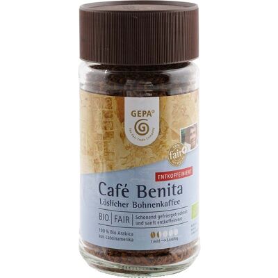 GEPA Bio-Instantkaffee 'Benita' entkoffeiniert 100 g GEPA Bio-Instantkaffee 'Benita' entkoffeiniert 100 g