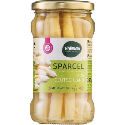 NATURATA Bio-Spargel, weiß, 280 g NATURATA Bio-Spargel, weiß, 280 g