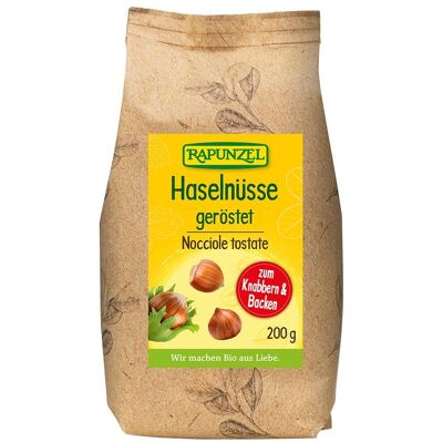 RAPUNZEL Bio-Haselnüsse, geröstet, 200 g RAPUNZEL Bio-Haselnüsse, geröstet, 200 g