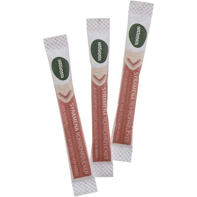 NATURATA Bio-Zuckersticks aus Syramena Rohrohrzucker, 100 x 4 g NATURATA Bio-Zuckersticks aus Syramena Rohrohrzucker, 100 x 4 g