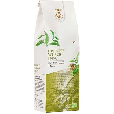 GEPA Grüner Bio-Tee Würzig, 250g GEPA Grüner Bio-Tee Würzig, 250g