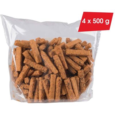 Pural Bio-Apero Sticks "Tomate und Emmentaler", 2 kg Pural Bio-Apero Sticks "Tomate und Emmentaler", 2 kg