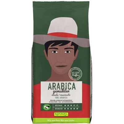 RAPUNZEL Bio-Kaffee 'Heldenkaffee Arabica', gemahlen, 500 g RAPUNZEL Bio-Kaffee 'Heldenkaffee Arabica', gemahlen, 500 g