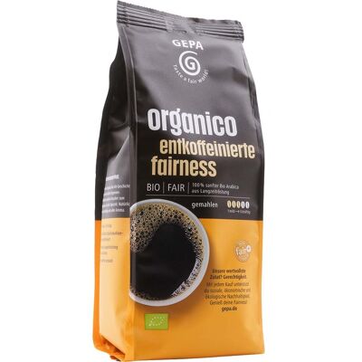 GEPA Bio-Kaffee "Orgánico", entkoffeiniert, gemahlen, Mahlgrad F 250 g GEPA Bio-Kaffee "Orgánico", entkoffeiniert, gemahlen, Mahlgrad F 250 g