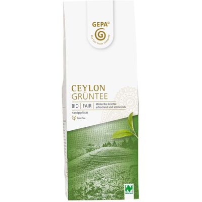 GEPA Grüner Bio-Tee Ceylon, 100g GEPA Grüner Bio-Tee Ceylon, 100g