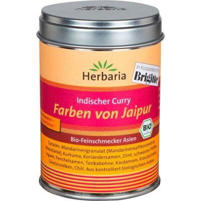 Herbaria Bio-Gewürzmischung Indischer Curry "Farben von Jaipur", 80 g Herbaria Bio-Gewürzmischung Indischer Curry "Farben von Jaipur", 80 g