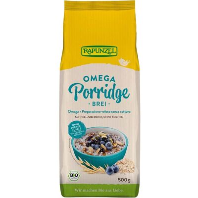 RAPUNZEL Bio-Frühstücksbrei/Porridge "Omega", 500 g RAPUNZEL Bio-Frühstücksbrei/Porridge "Omega", 500 g