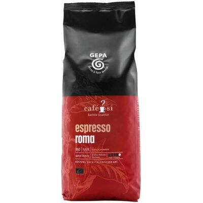 GEPA Bio-Espresso 'Café Si' ROMA, ganze Bohnen, 1 kg GEPA Bio-Espresso 'Café Si' ROMA, ganze Bohnen, 1 kg