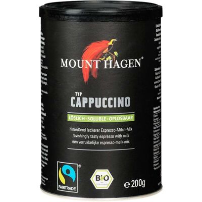 Mount Hagen Bio-Cappuccino, 200 g Mount Hagen Bio-Cappuccino, 200 g