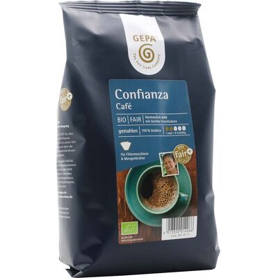 GEPA Bio Kaffee "Confianza", gemahlen 500 g GEPA Bio Kaffee "Confianza", gemahlen 500 g