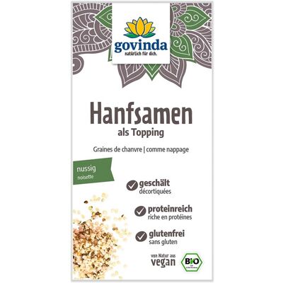 govinda Bio-Hanfsamen, geschält, 150 g govinda Bio-Hanfsamen, geschält, 150 g