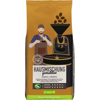 RAPUNZEL Bio-Kaffee 'Heldenkaffee Hausmischung', gemahlen, 500 g RAPUNZEL Bio-Kaffee 'Heldenkaffee Hausmischung', gemahlen, 500 g