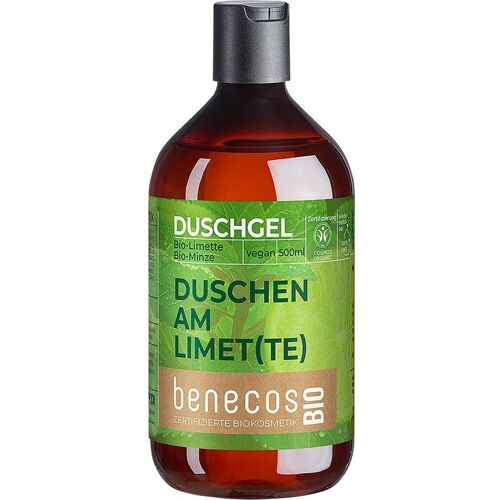 benecos Bio-Duschgel mit Bio-Limette "Duschen am Limet(te)", 500 ml