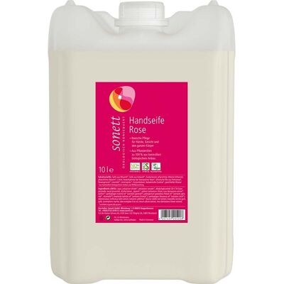 Sonett Flüssigseife 'Rose', Nachfüllung, 10 l Sonett Flüssigseife 'Rose', Nachfüllung, 10 l