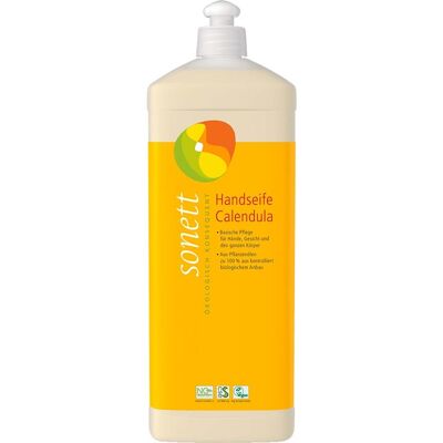 Sonett Handseife - Calendula - 1L - Flüssigseife Sonett Handseife - Calendula - 1L - Flüssigseife